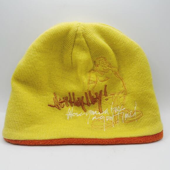 FUBU Fat Albert Beanie Cap Hat HEY HEY HEY Logo Embroidered 90s EUC Signed Youth - Picture 1 of 3
